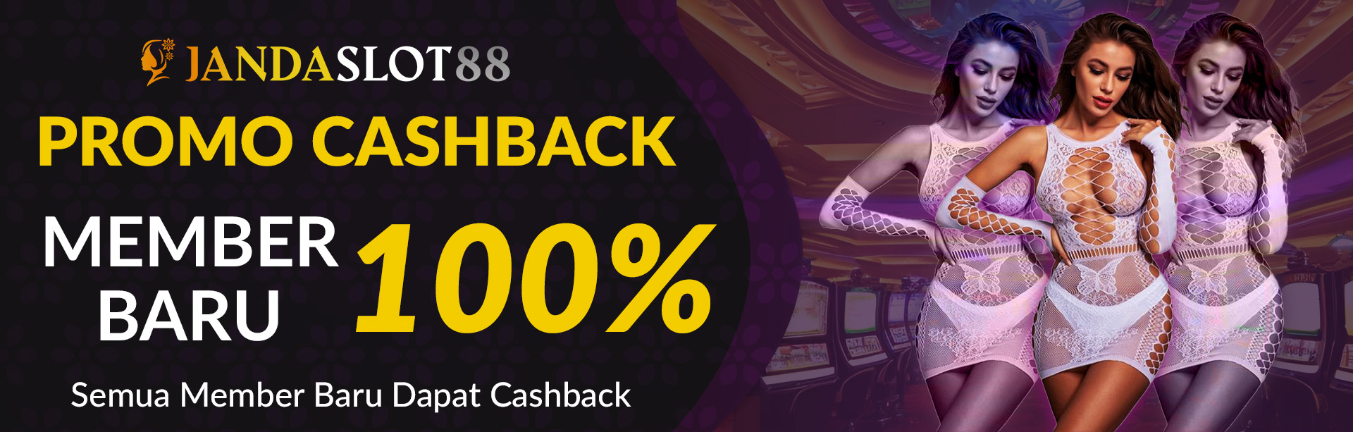 Bonus Special Member Baru Cashback Slot 100%